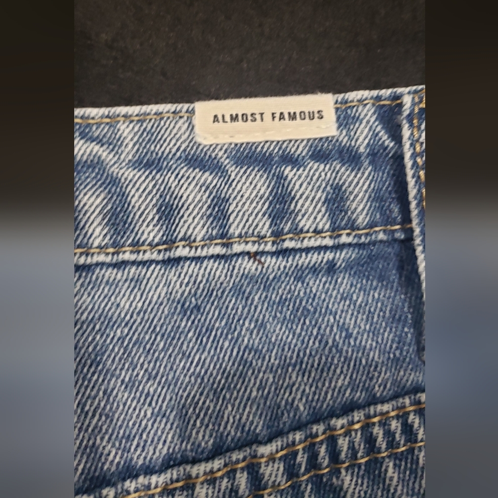 Almost Famous womens blue jean shorts